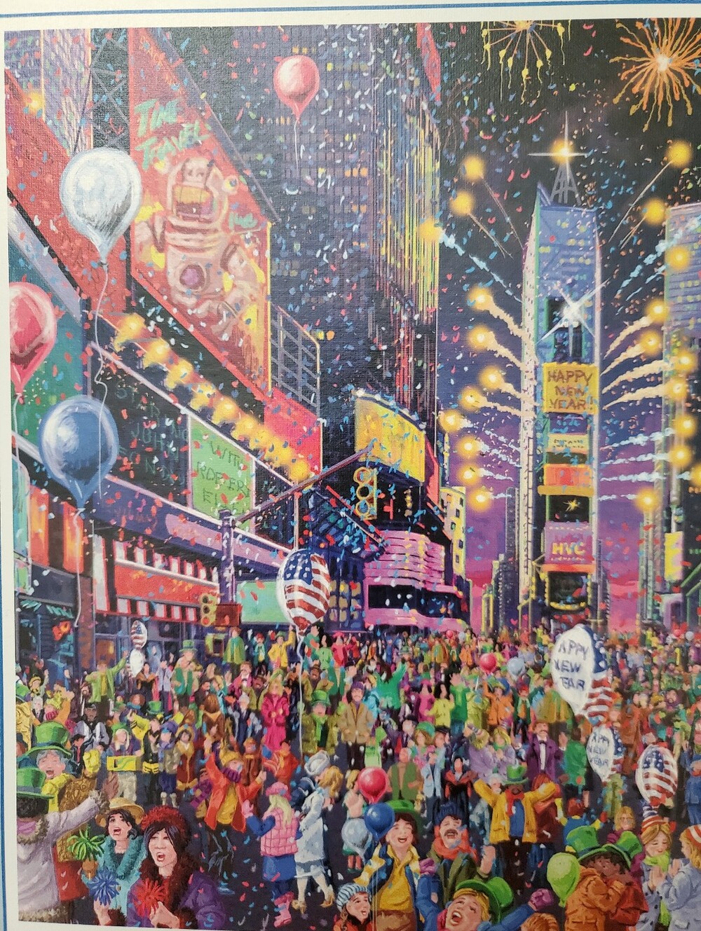 New Years Ravensburger Puzzle - Picture 3 of 6